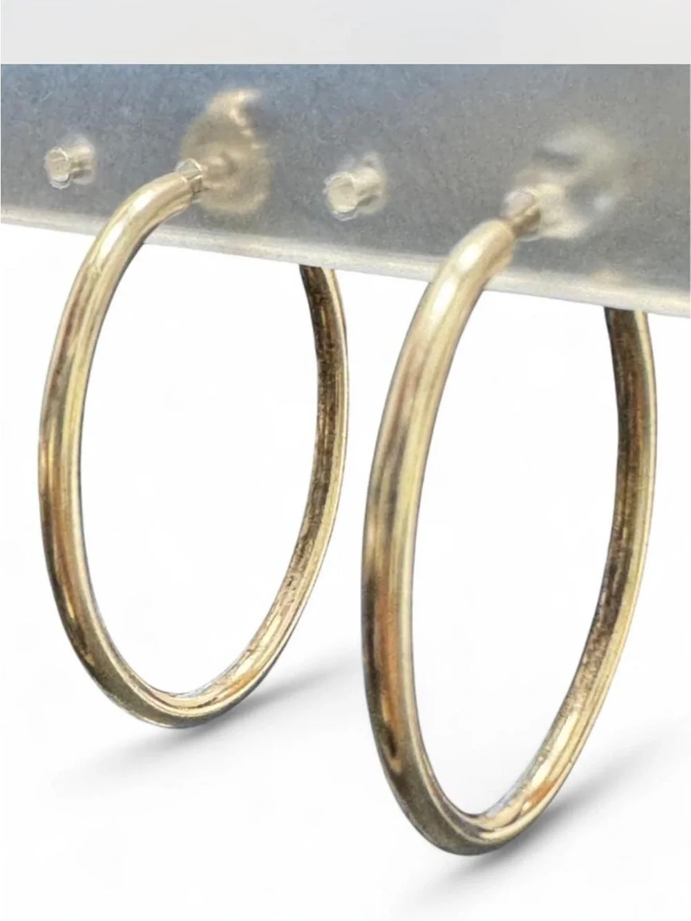 James Avery Classic Sterling Silver Oval Hoop Earrings
